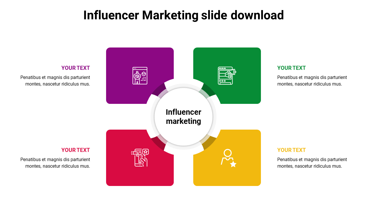 Influencer Marketing slide download